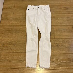 White Skinny KanCan Jeans